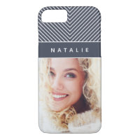 Modern, bold, graphic geometric stripe personalise