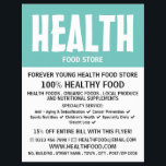 Modern Bold, Health Food Store Advertising Flyer<br><div class="desc">Modern Bold,  Health Food Store Advertising Flyers By The Business Card Store.</div>