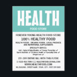 Modern Bold, Health Food Store Advertising Flyer<br><div class="desc">Modern Bold,  Health Food Store Advertising Flyers By The Business Card Store.</div>
