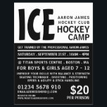 Modern Bold, Hockey Camp Advertising Flyer<br><div class="desc">Modern Bold,  Hockey Camp Advertising Flyers By The Business Card Store.</div>