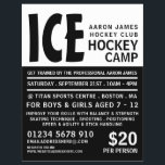 Modern Bold, Hockey Camp Advertising Flyer<br><div class="desc">Modern Bold,  Hockey Camp Advertising Flyers By The Business Card Store.</div>