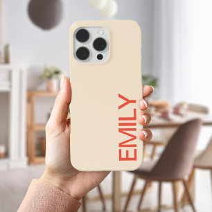 Modern Bold Personalised iPhone 13 Case