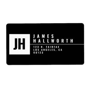 Modern Bold Professional Look   Black & White