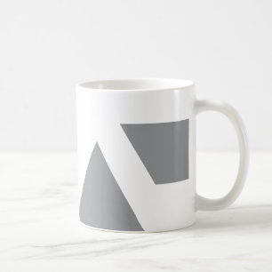 Modern, bold, simple, trendy, urban geometric art coffee mug