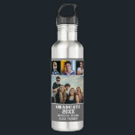 Modern Bold Typography 4 Photo Collage Graduation 710 Ml Water Bottle<br><div class="desc">Modern Bold Typography 4 Photo Collage Graduation Stainless Steel Water Bottle. Congrats the graduate on their well-deserved success and celebrate them with this beautiful Stainless Steel Water Bottle. All the texts are pre-arranged for you to personalise easily and quickly with your own details.</div>