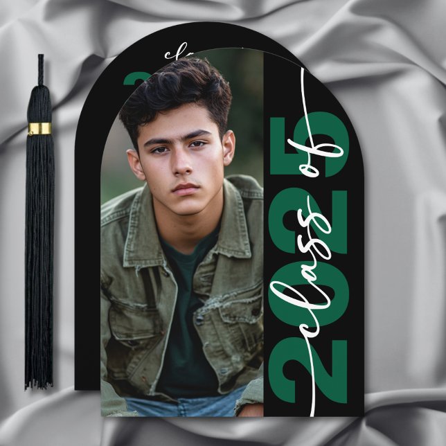 Modern Bold Typography Arch Grad Announcement (Modern Bold Typography Arch Grad Announcement)