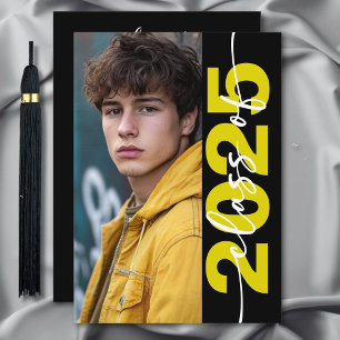 Modern Bold Typography Grad Announcement