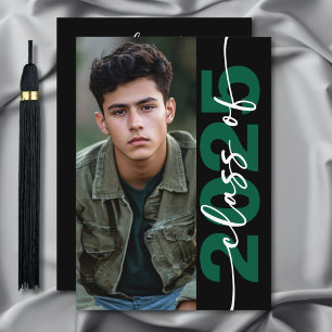 Modern Bold Typography Grad Announcement