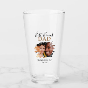 Modern Bonus Dad   Photo Fathers Day Glass