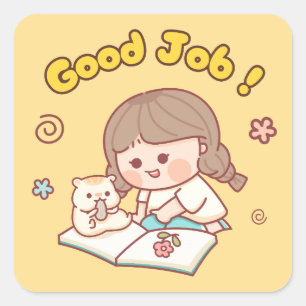 Modern Book Lover Sticker book club vibes