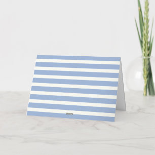 Modern Border Elegance Wedding Thank You Notes
