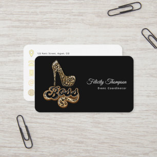 Modern Boss  Business Card