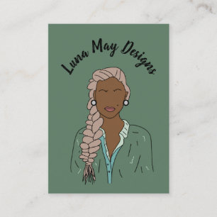 Modern Boss Woman Jewellery Display Business Card