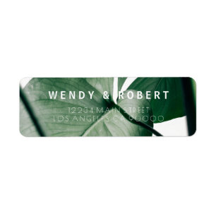 Modern Botanical Collection Labels