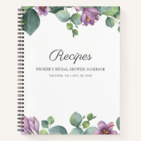 Modern Botanical Eucalyptus Bridal Shower Recipe