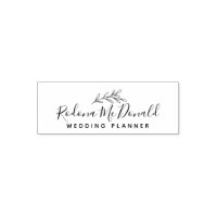 Modern Botanical Greenery Script Professional