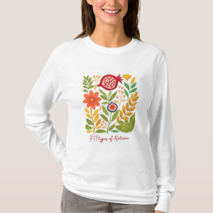 Modern Botanical Illustration T-Shirt