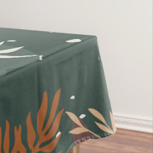 Modern Botanical living art Tablecloth
