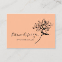 Modern Botanical Script and Honeysuckle