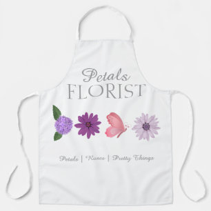 Modern Boutique Florist staff uniform Apron
