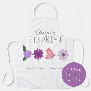 Modern Boutique Florist staff uniform Apron