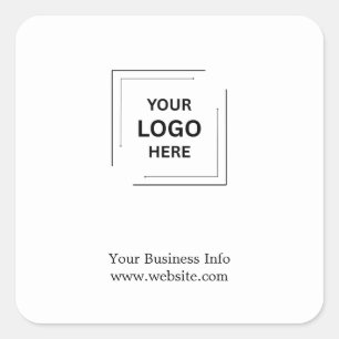 Modern Brand Identity Small Seal Label Design