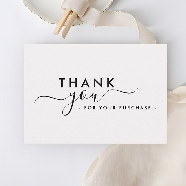 Modern Branded Business Thank You Card (Creator Uploaded)