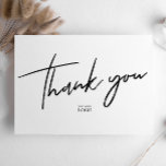 Modern Branded Thank You Card<br><div class="desc">Small business thank you cards. Modern thank you.</div>