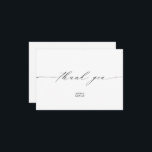 Modern Branded Thank You Card<br><div class="desc">Small business thank you cards. Modern thank you.</div>