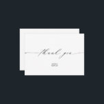 Modern Branded Thank You Card<br><div class="desc">Small business thank you cards. Modern thank you.</div>
