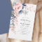 Modern Bridal Shower Pink Floral Invitation