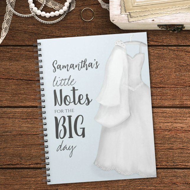 Modern Bride Elegant Vintage Cute Wedding Dress Notebook (Creator Uploaded)