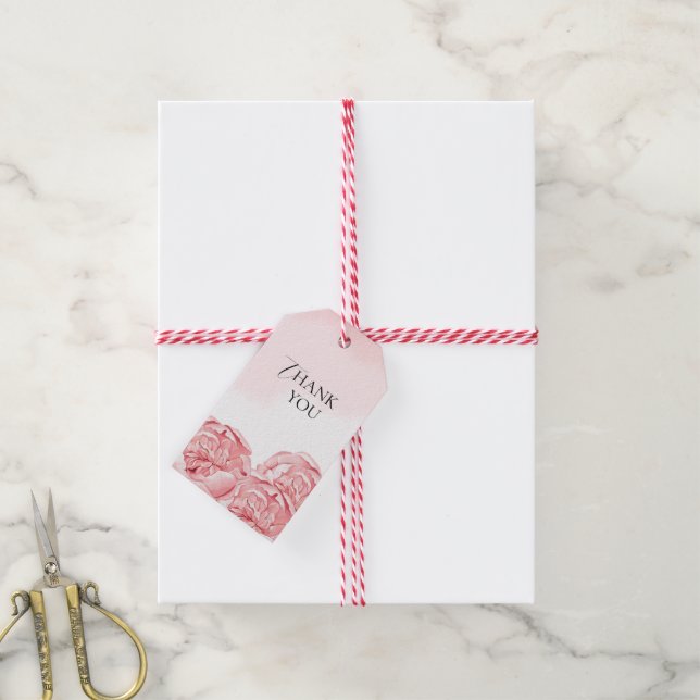 Modern Bride Shower  Gift Tags  (With Twine)