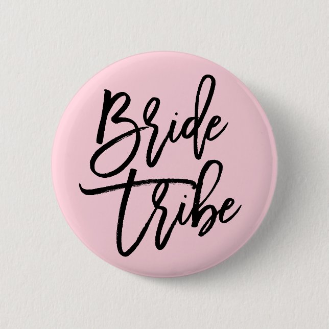 Modern Bride Tribe 6 Cm Round Badge (Front)
