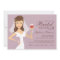 Modern Bride Wine Theme Bridal Shower Invitation