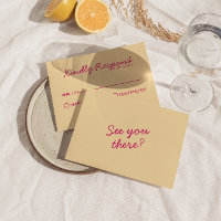 Modern Bright Colourful Retro Fun Funky Wedding