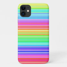 Modern Bright Rainbow Stripes