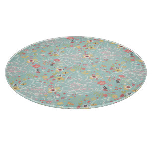 Modern Bright Romantic Pattern Cutting Board