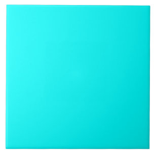 Modern Bright Solid Sky Blue Ceramic Tile