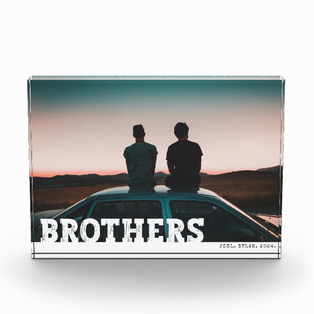 Modern Brothers Overlay Photo Block (Front)