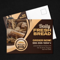 Modern Brown Bakery Bread Shop Baking Catering