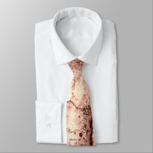 Modern brown beige sepia burnt orange granite  tie