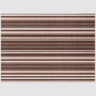 Modern Brown White Luxury Linen Texture Collection Tissue Paper