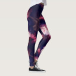Modern brush stroke blue and purple Leggings<br><div class="desc">Our "artistic impression" collection features modern brush strokes in various rich colours of burgundy,  purple,  deep blue and white. Bring your inner artist on the surface and enjoy creating your own items by easy customisation. Check our store for more matching items from this collection.</div>