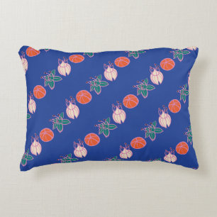 Modern Bud & Flower Bold Pattern Decorative Cushion