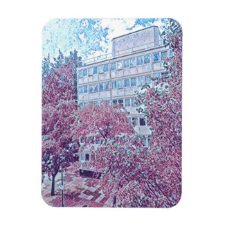 Modern building magnet