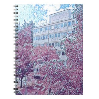 Modern building notebook