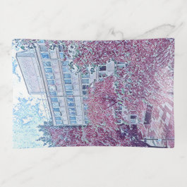 Modern building trinket trays