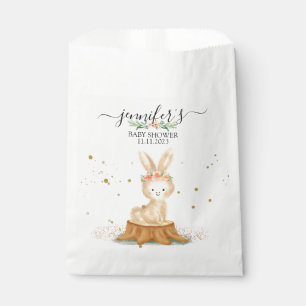 Modern Bunny Rabbit wildlife farm forest animal Favour Bags
