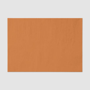 Modern Burnt Orange Autumn Tissue Paper